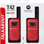 motorola talkabout t42 無線電對講機 (孖裝)
